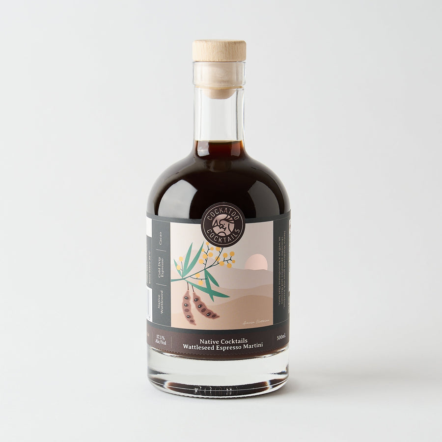 Wattleseed Espresso Martini Cocktail - 500ml