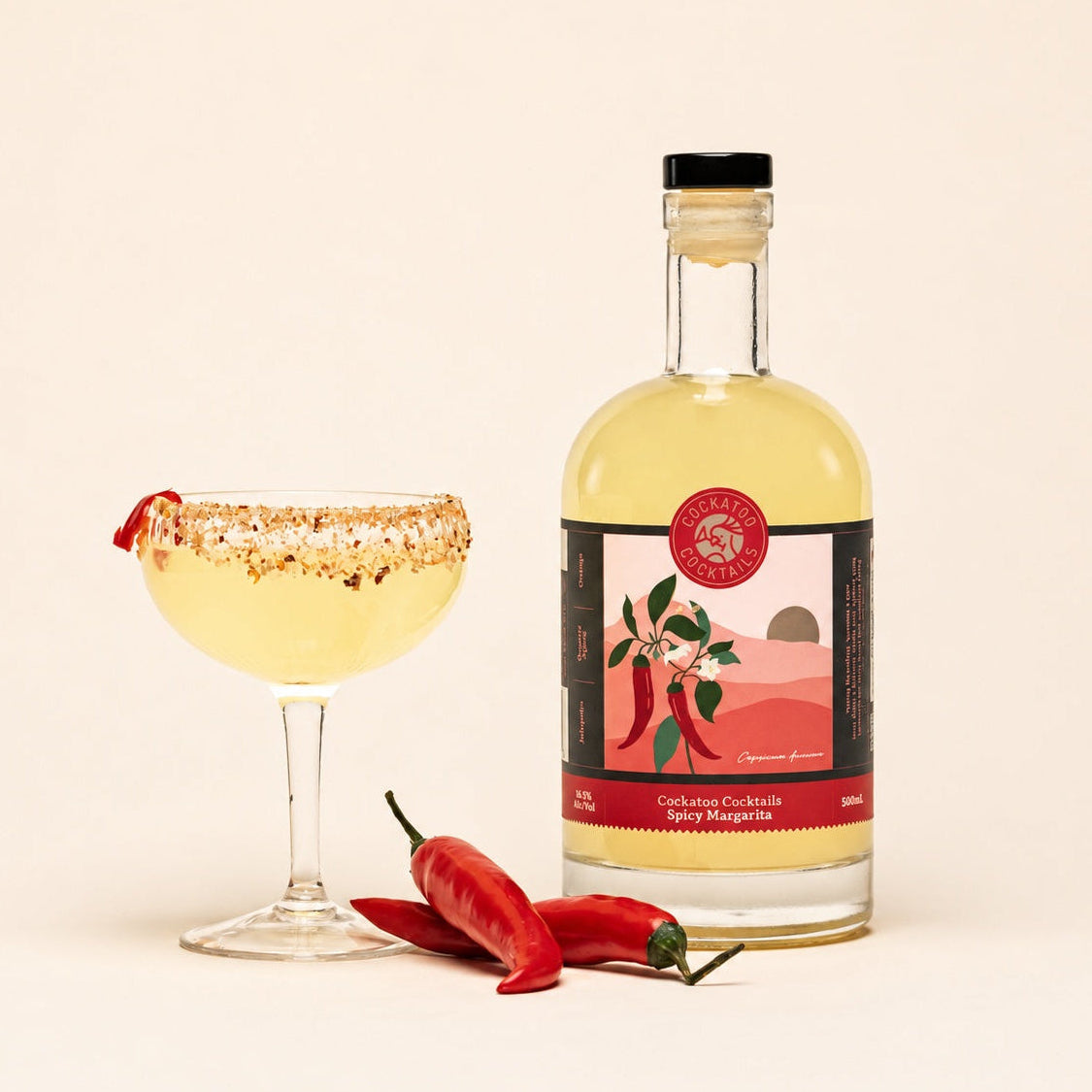 Spicy Margarita Bottled Cocktail 500ml