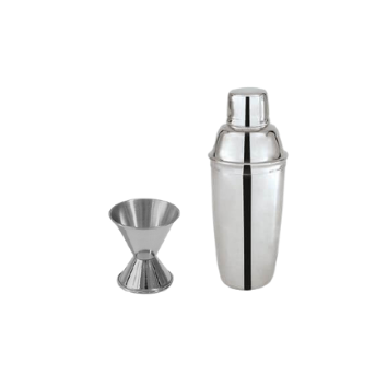 Cocktail Shaker and Jigger